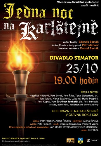 Jedna noc na Karlštejně - Všenorská divadelní spol náhled