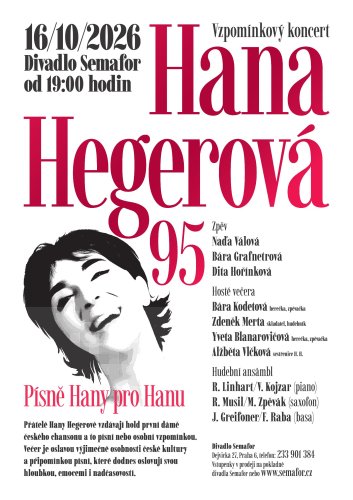 Hana Hegerová 95 - Písně Hany pro Hanu náhled