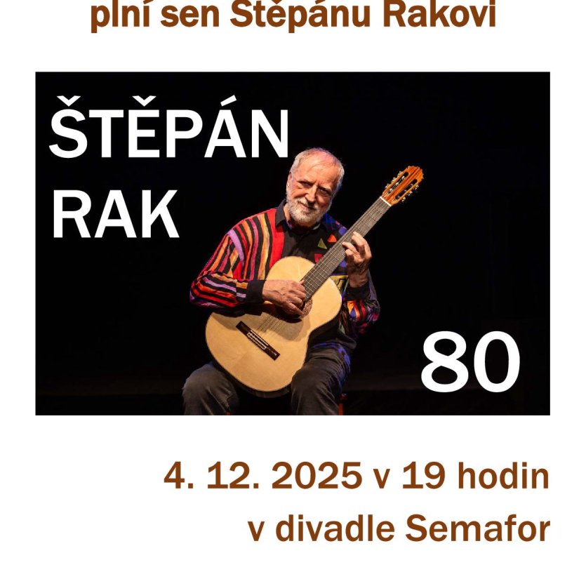 Jiří Suchý a Jitka Molavcová plní sen Štěpánu Rakovi